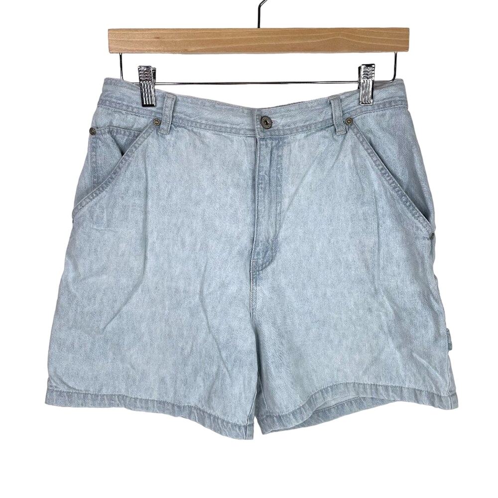 Vintage Bill Blass Light High Waisted Carpenter Shorts